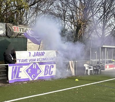 Weitere optische Aktion der Fans vom Reinmüller
